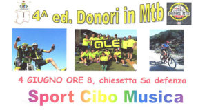 Banner Quarta edizione di Donori MTB, giornata di attività sportive e tanto divertimento - Donori, Parco della Chiesetta Sa Defentza - 4 Giugno 2017 - ParteollaClick