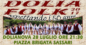 Banner Dolia Folk 2017, aspettando i 50 anni - Dolianova - 28 Luglio 2017 - Gruppo Folk Città di Dolianova - ParteollaClick