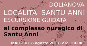 Banner Escursione guidata al Complesso Nuragico di Santu Anni - Dolianova - 8 Agosto 2017 - ParteollaClick