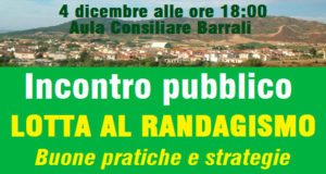 Banner Lotta al randagismo, buone pratiche e strategie - Municpio Barrali + 4 Dicembre 2017 - ParteollaClick