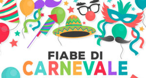 Banner Fiabe di Carnevale 2018, laboratorio di lettura per bambini in Biblioteca - Dolianova - 10 Febbraio 2018 - ParteollaClick