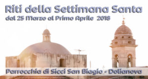 Banner Riti della Settimana Santa nella Chiesa di San Biagio - Dolianova - Dal 25 Marzo al Primo Aprile 2018
