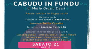 Banner Presentazione del libro di poesie cantate Cabudu in fundu - Dolianova - 21 Aprile 2018 - ParteollaClick