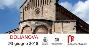 Banner Monumenti Aperti 2018 a Dolianova - 2 e 3 Giugno 2018 - ParteollaClick