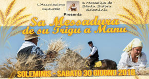 Banner Sa Messadura de Su Trigu a Manu, l'antica mietitura del grano - Soleminis - 30 Giugno 2018 - ParteollaClick