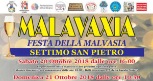 Banner Festa della Malvasia 2018 - Settimo San Pietro, lungo le vie del centro storico - 19, 20 e 21 Ottobre 2018 - ParteollaClick