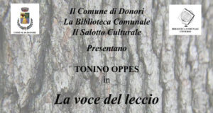 Banner Presentazione del libro La voce del leccio di Tonino Oppes - Donori, Ex Montegranatico - Giovedì 22 Novembre 2018 - ParteollaClick