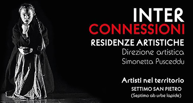 Banner Progetto di residenza artistica INTERCONNESSIONI - Settimo San Pietro - Dal 10 al 20 Novembre 2018 - ParteollaClick