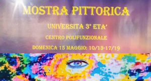 Banner MOSTRA PITTORICA dell'università della terza età - Soleminis - Domenica 15 Maggio 2022 - ParteollaClick