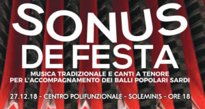 Banner Sonus de Festa - Settimo San Pietro - Soleminis - Ussana - Uta - 26, 27, 28 e 29 Dicembre 2018 - ParteollaClick