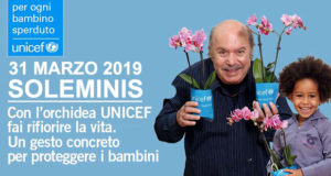 Banner L’orchidea UNICEF a favore dei bambini - Soleminis - 31 Marzo 2019 - ParteollaClick