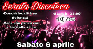 Banner Dance Party nel Parco della Chiesetta di Sa Defenza - Donori - 6 Aprile 2019 - ParteollaClick