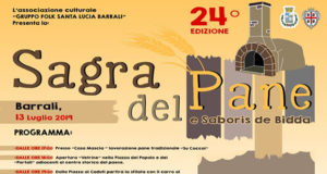 Banner XXIVª Sagra del Pane - Barrali - Sabato 13 Luglio 2019 dalle ore 17 - ParteollaClick