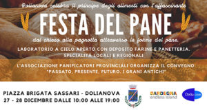 Banner FESTA DEL PANE - Dolianova, Piazza Brigata Sassari - 27 e 28 Dicembre 2019 - ParteollaClick