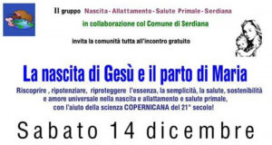 Banner La nascita di Gesù e il parto di Maria, incontro sull'allattamento e sull'amore materno - Serdiana - 14 Dicembre - ParteollaClick