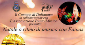 Banner Natale a ritmo di Musica con Fainas, Mercatini di Natale 2019 - Dolianova - 22 Dicembre 2019 - ParteollaClick