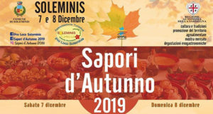 Banner Sapori d'Autunno 2019 - Soleminis, lungo le vie del centro storico - Sabato 7 e 8 Dicembre 2019 - ParteollaClick