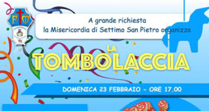 Banner LA TOMBOLACCIA DI CARNEVALE 2020 della Misericordia - Settimo San Pietro - 23 Febbraio 2020 - ParteollaClick