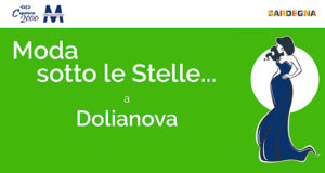 Banner Moda Sotto le Stelle, sfilata al Parco Artistico Gianni Argiolas - Dolianova - 11 Ottobre 2020 - ParteollaClick