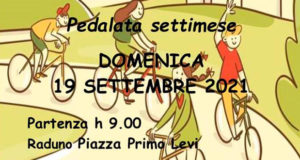 Banner LA PEDALATA SETTIMESE - Pedalata per la Settimana Europea della Mobilità 2021 - Settimo San Pietro - 19 Settembre 2021 - ParteollaClick