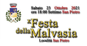 Banner Festa della Malvasia 2021 - Settimo San Pietro - 23 Ottobre 2021 - ParteollaClick