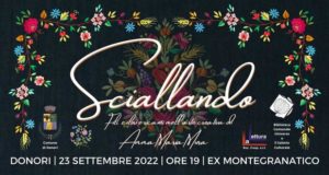 Banner Sciallando, fili, colori e ricami nell'arte creativa di Anna Maria Mura - Donori - Venerdì 23 Settembre 2022 - ParteollaClick