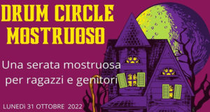 Banner DRUM CIRCLE MOSTRUOSO a Casa Dessy - Settimo San Pietro - 31 Ottobre 2022 - ParteollaClick
