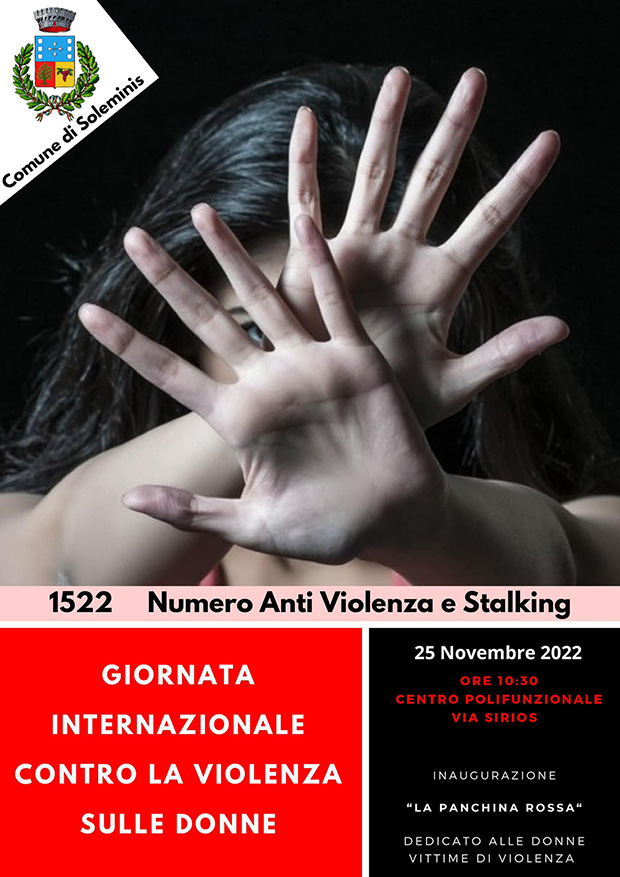 Giornata internazionale contro la violenza sulle donne - Soleminis - 25 Novembre 2022 - ParteollaClick