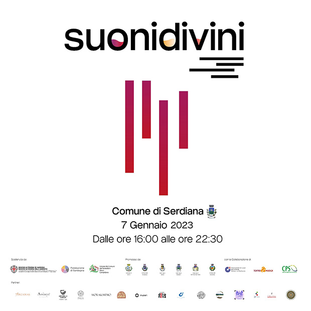 Suonidivini 2022, Musica, Vino, Degustazioni e Mercatini tra le colline del Parteolla - Serdiana - 7 Gennaio 2023 - ParteollaClick