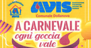 Banner Giornata della Donazione di Sangue 2023 nell'Associazione AVIS - Dolianova - 18 Febbraio 2023 - ParteollaClick