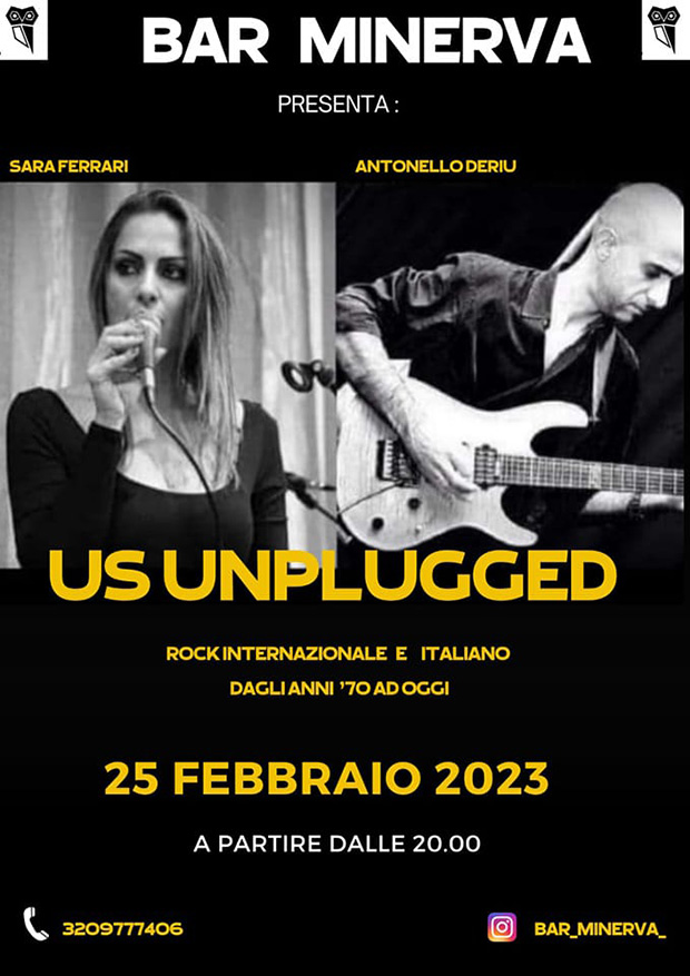 Live Music con il duo US UNPLUGGED al Bar Minerva - Soleminis - 25 Febbraio 2023 - ParteollaClick
