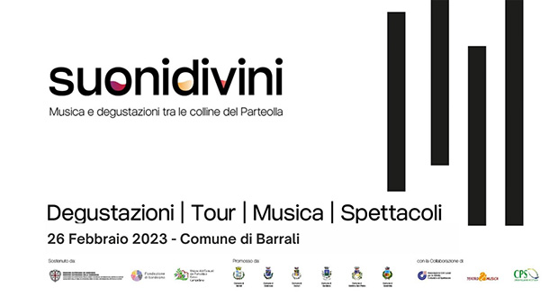 Suonidivini 2022, Musica e Degustazioni tra le colline del Parteolla - Barrali - 26 Febbraio 2023 - ParteollaClick