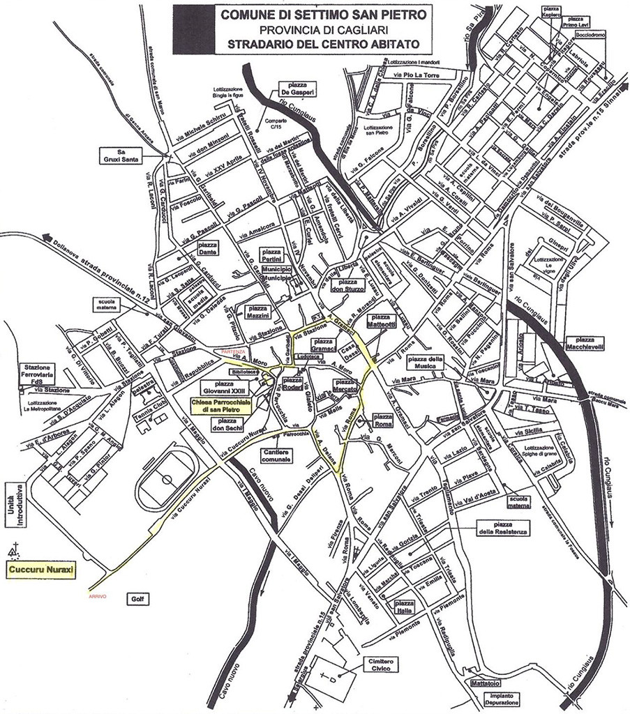 Percorso La Via della Croce - Settimo San Pietro - Domenica 29 Marzo 2015 - ParteollaClick