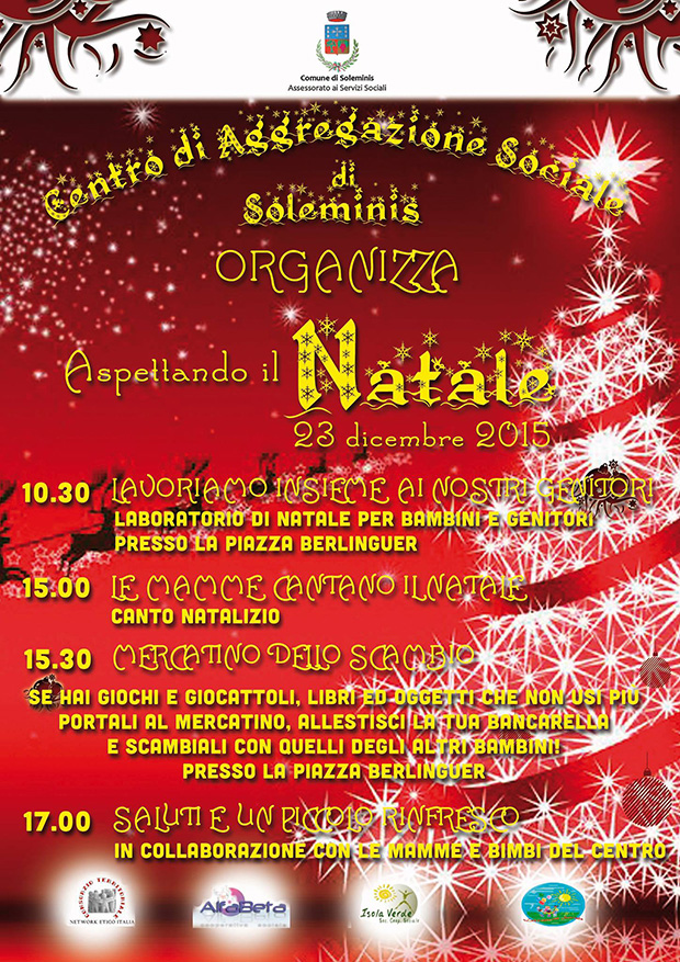Aspettando il Natale 2015 - Centro di Aggregazione Sociale Soleminis - 23 Dicembre 2015 - ParteollaClick