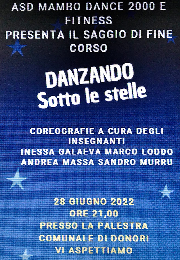 Danzando Sotto le Stelle - Donori - 28 Giugno 2022 - ParteollaClick