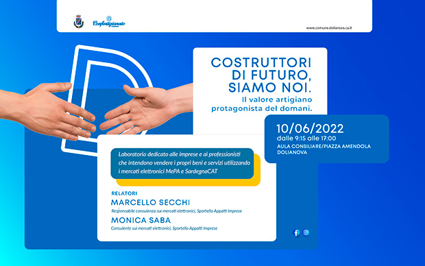 Metodi e strategie per essere competitivi nei mercati elettronici MePA e SardegnaCAT - Dolianov - 10 Giugno 2022 - ParteollaClick